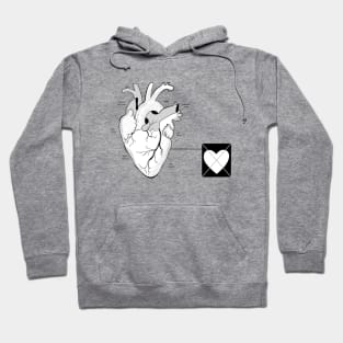 Anatomical Heart Valentine's Hoodie